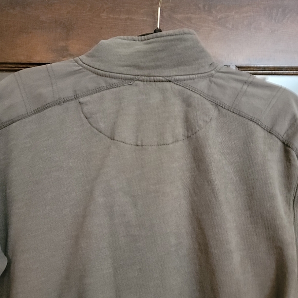 BOY SCOUTS OF AMERICA Brown 1/4 Zip Pullover French Terry Sweatshirt Sz Sm adult - Picture 6 of 8